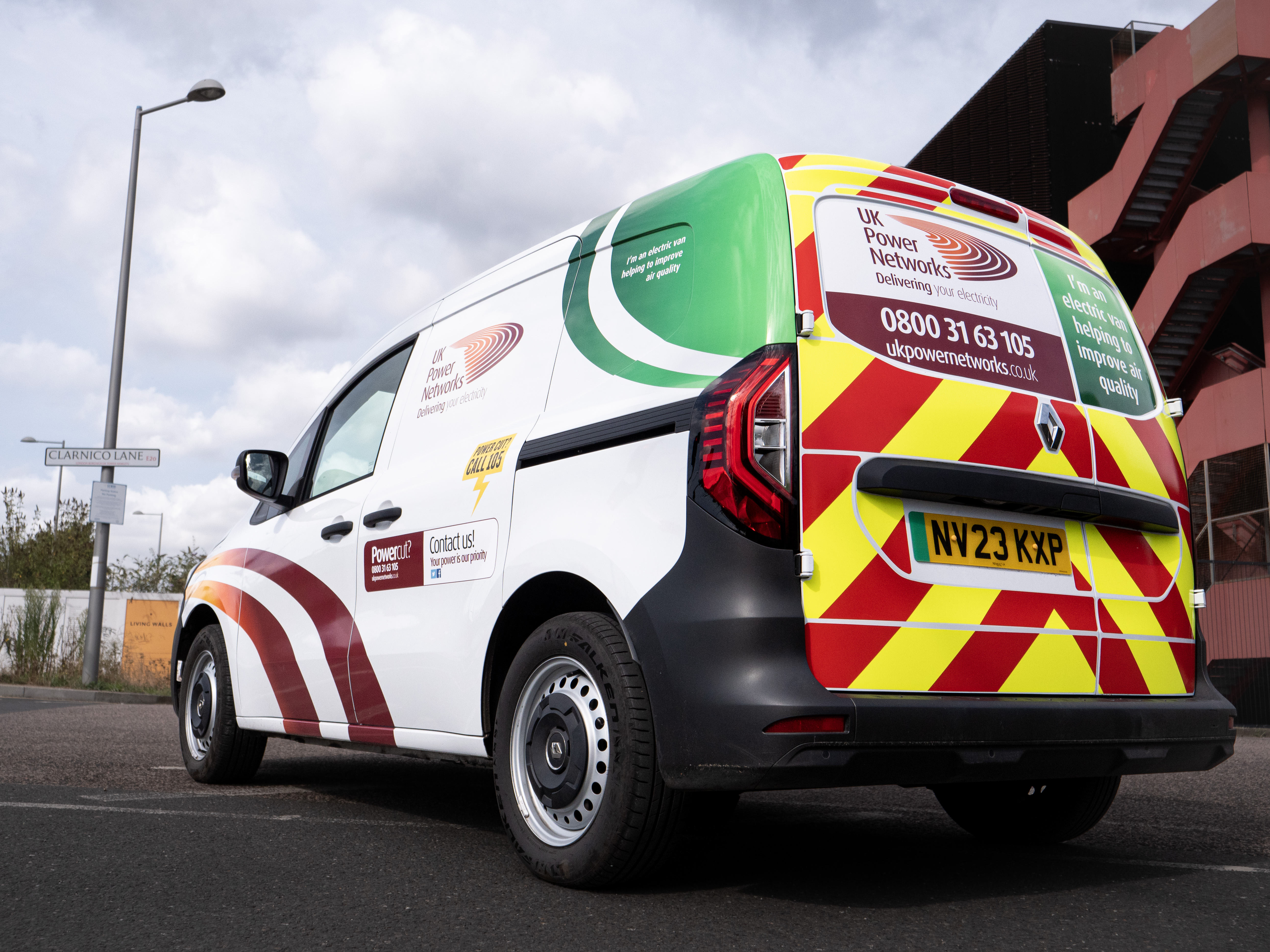 Photo of a UK Power Networks van