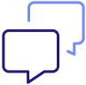 Speech bubble icon